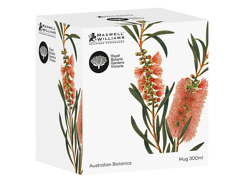 Royal Botanic Gardens Australian Botanics Mug Bottlebrush 300ML Gift Boxed