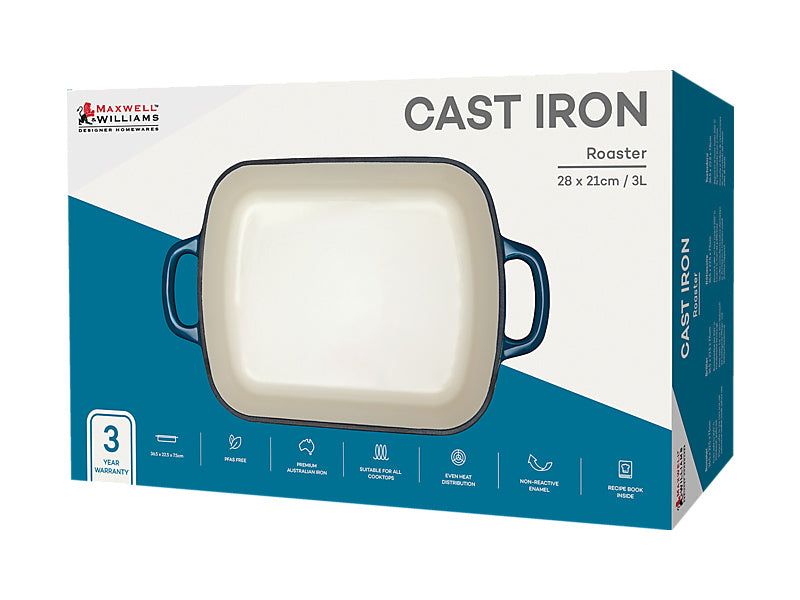 Cast Iron Roaster / 3L Gift Boxed