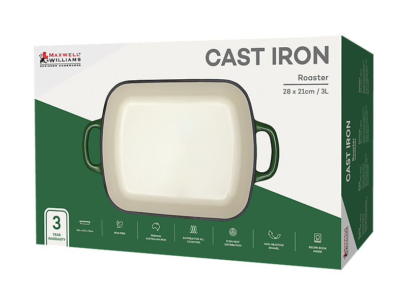 Cast Iron Roaster / 3L Gift Boxed