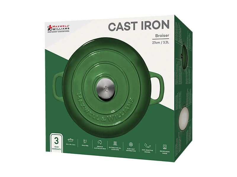 Cast Iron Braiser / 3.3L Gift Boxed