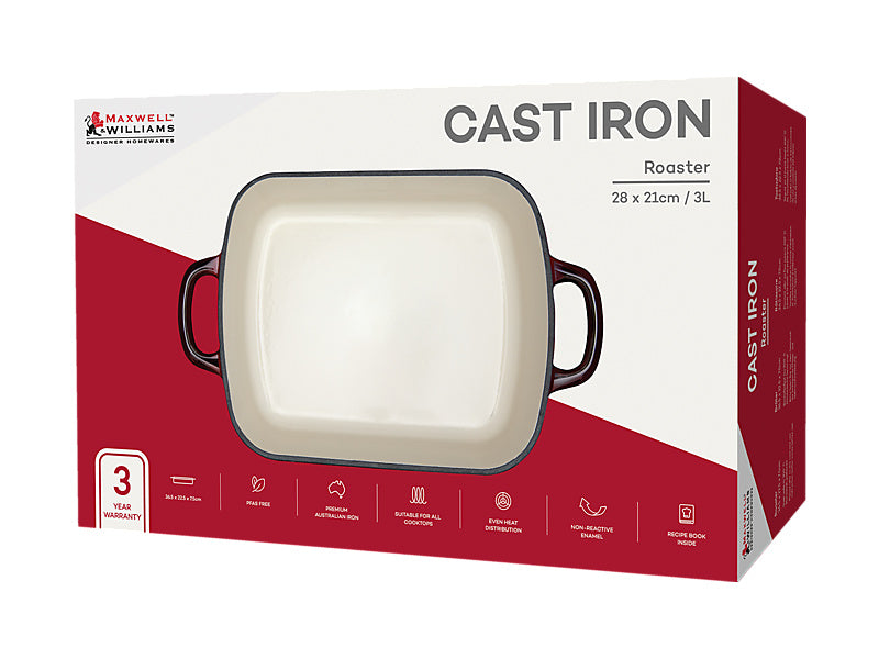 Cast Iron Roaster / 3L Gift Boxed