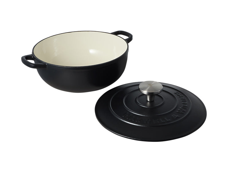 Cast Iron Round Casserole / 3.3L Gift Boxed
