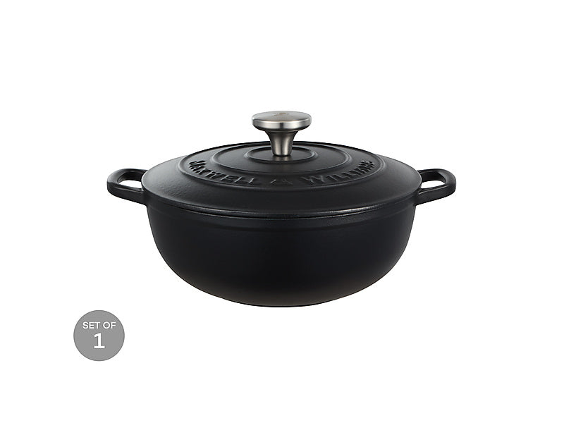 Cast Iron Round Casserole / 3.3L Gift Boxed