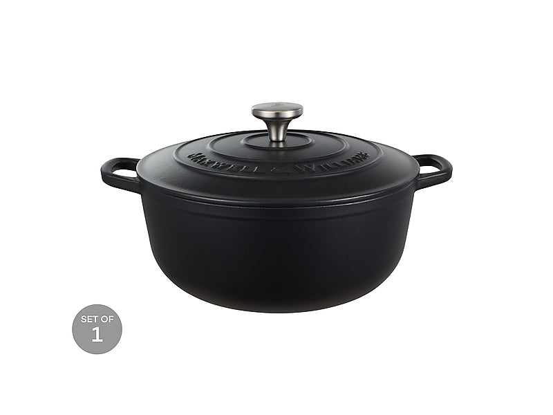 Cast Iron Round Casserole / 6.2L Gift Boxed