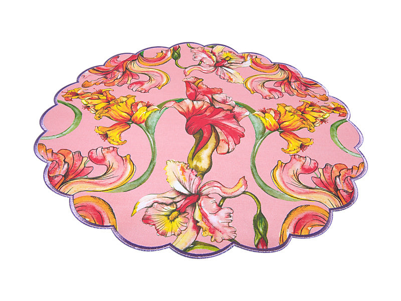 Estelle Michaelides Mystique Scallop Cotton Placemat