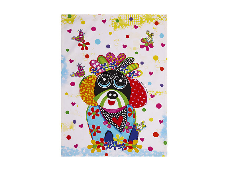 Donna Sharam Kaleidoscope Tea Towel Roger