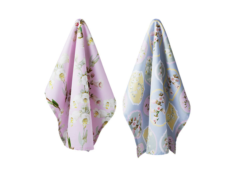 Royal Botanic Gardens Foxglove Tea Towel Set of 2 Assorted