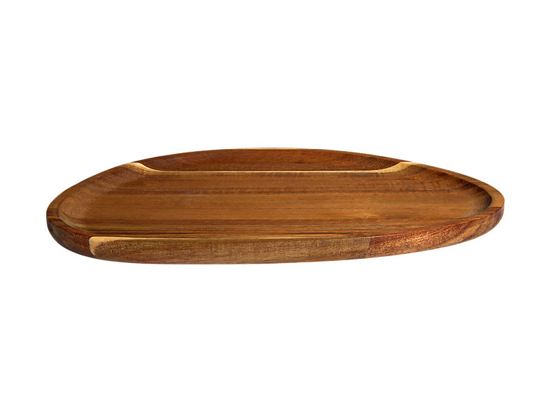 Forme Acacia Wood Organic Platter Natural