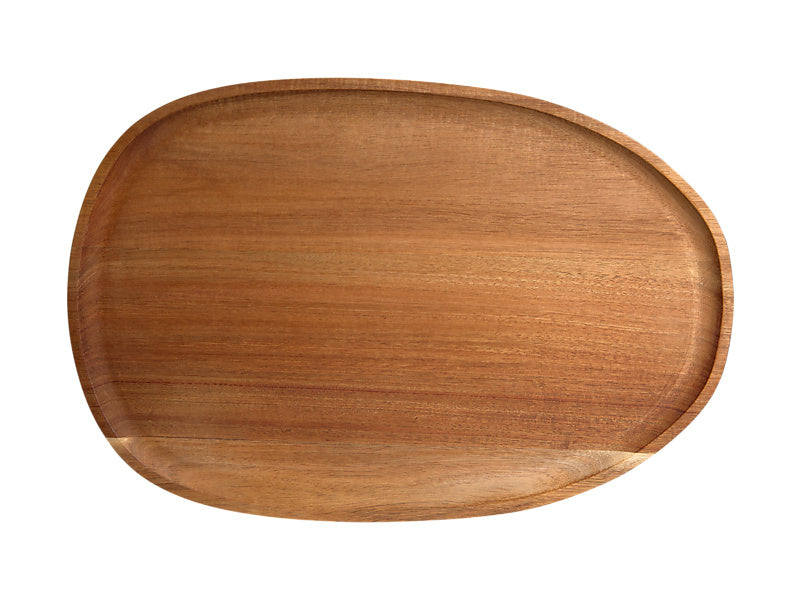 Forme Acacia Wood Organic Platter Natural