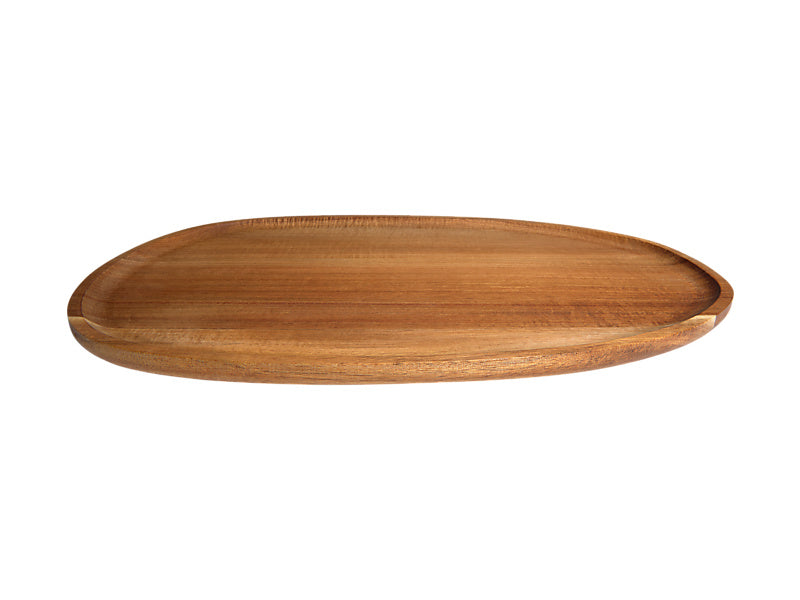 Forme Acacia Wood Organic Platter Natural