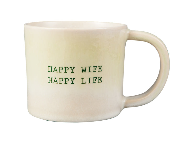 The Mug Club Quotes Mug Happy Wife Happy Life