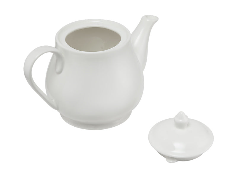 White Basics Teapot Gift Boxed
