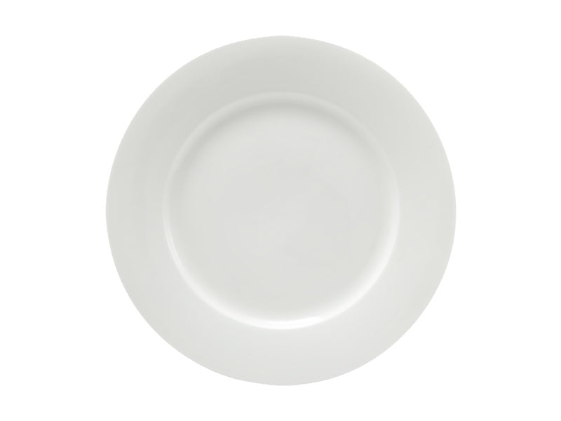 White Basics Rim Side Plate