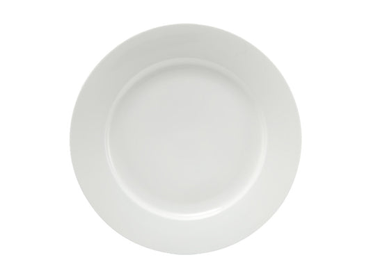 White Basics Rim Dinner Plate