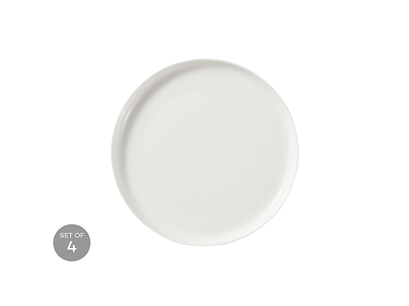 White Basics High Rim Plate