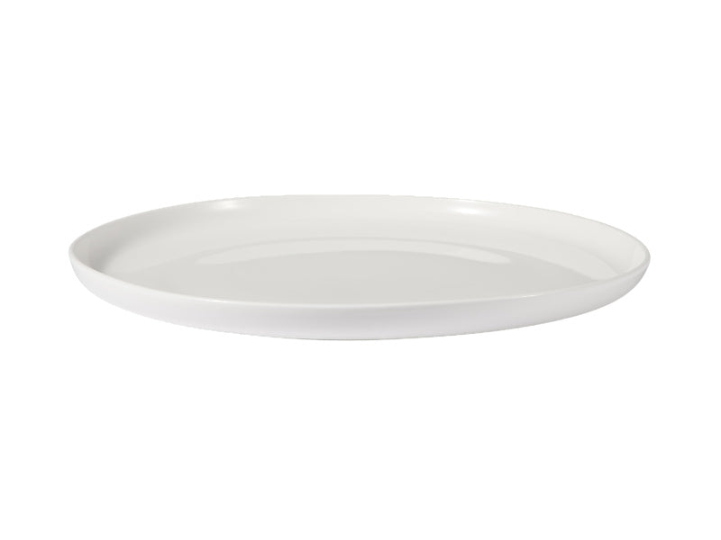 White Basics High Rim Plate