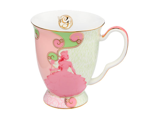 Wicked Pink Goes Good With Green Footed Mug Glinda Gift Boxed