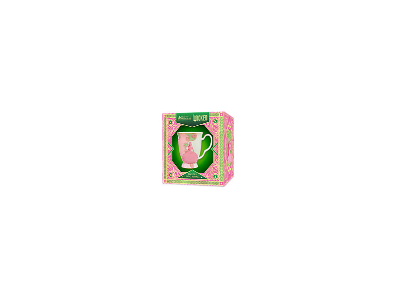 Wicked Pink Goes Good With Green Footed Mug Glinda Gift Boxed