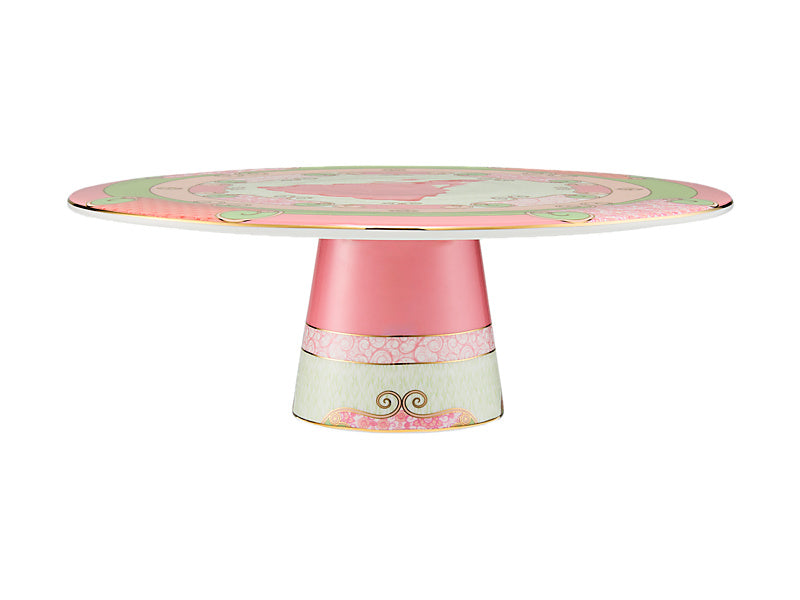 Wicked Pink Goes Good With Green Footed Cake Stand Glinda Gift Boxed