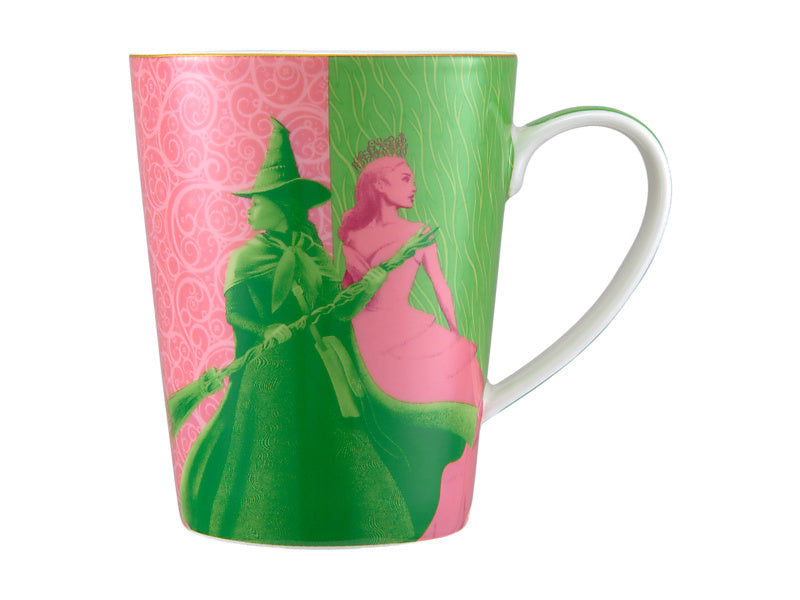 Wicked Magical Conical Mug Pink & Green Forever Gift Boxed