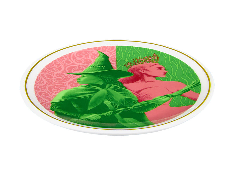 Wicked Magical Trinket Dish Pink & Green Forever Gift Boxed