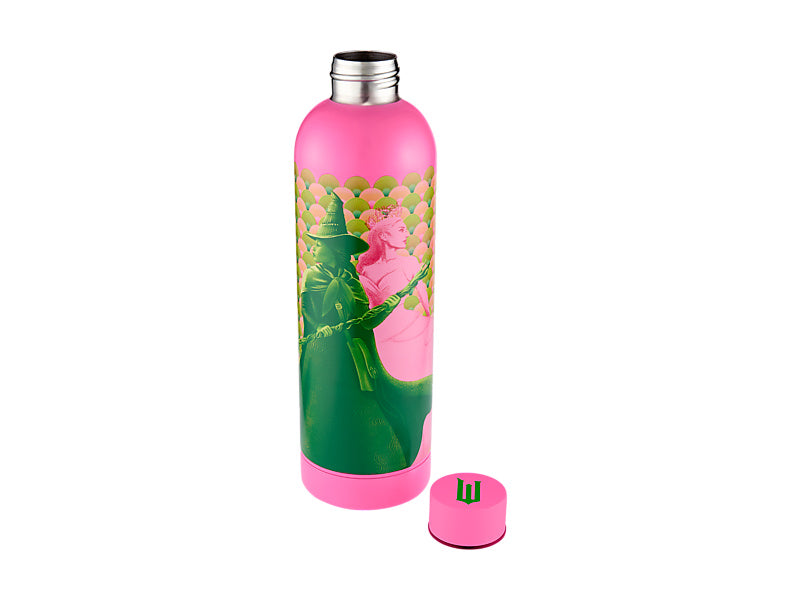 Wicked Magical Double Wall Insulated Bottle 750ML Pink & Green Forever Gift Boxed