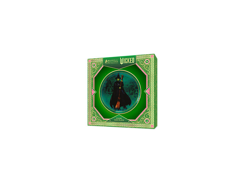 Wicked Magical Coupe Side Plate Elphaba Gift Boxed