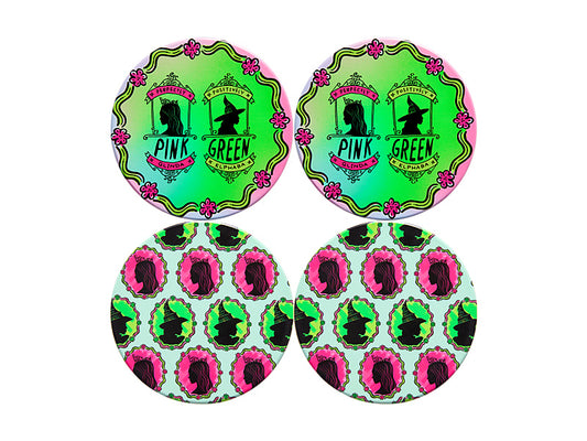 Wicked Magical Ceramic Coaster 10cm Set of 4 Positively Perfect Gift Boxed