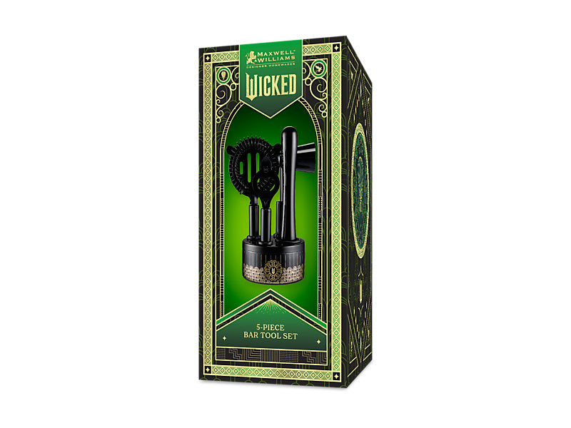 Wicked Wizard's Palace Bar Tool Set 5pc Gift Boxed