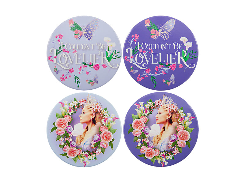 Wicked Ceramic Coaster Set of 4 Lovelier Gift Boxed