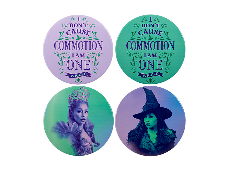 Wicked Ceramic Coaster Set of 4 Commotion Gift Boxed