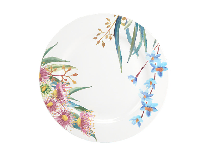 Royal Botanic Gardens Eucalyptus Bloom Rim Entree Plate