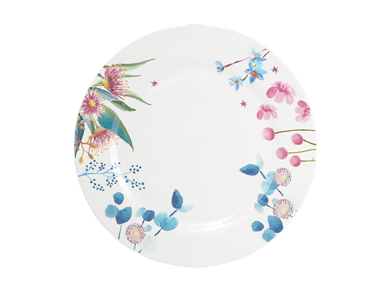 Royal Botanic Gardens Eucalyptus Bloom Rim Dinner Plate