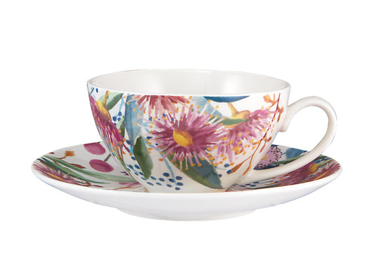 Royal Botanic Gardens Eucalyptus Bloom Coupe Cup & Saucer