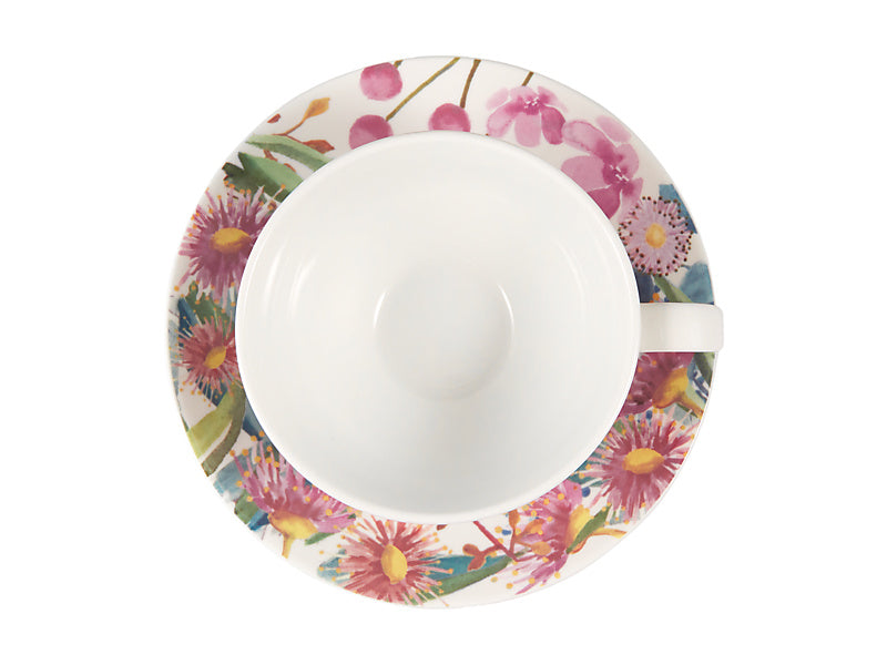 Royal Botanic Gardens Eucalyptus Bloom Coupe Cup & Saucer