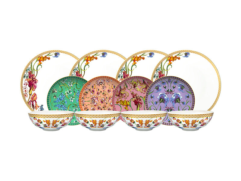Estelle Michaelides Mystique Coupe Dinner Set 12pc Gift Boxed