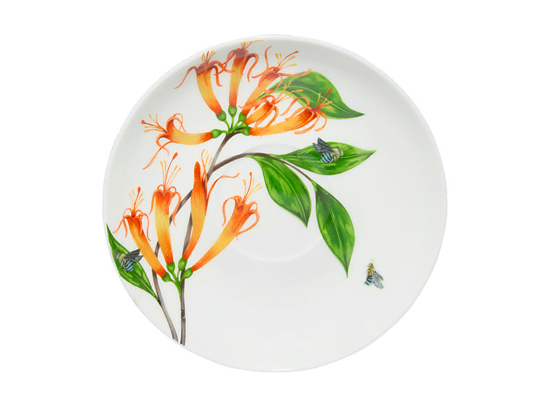 Eloise Short Lyric Cup & Saucer Regent Honeyeater Gift Boxed